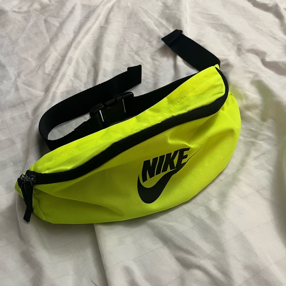 Nike Bright Yellow Belt Bag